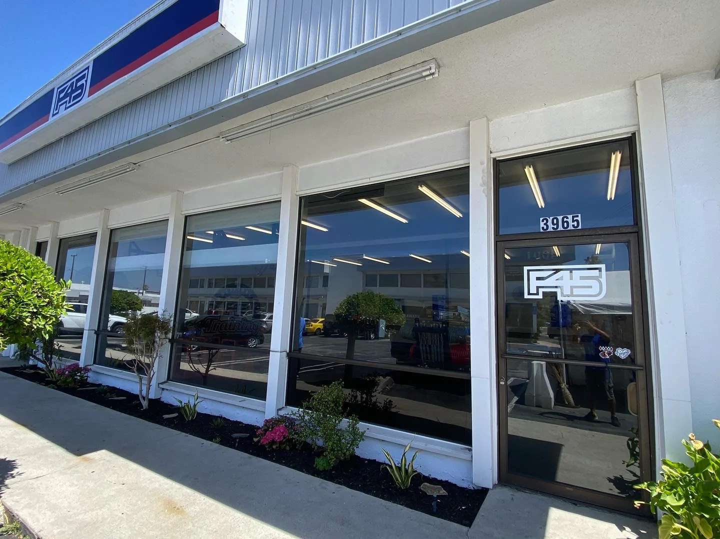 Inside JK Mobile Window Tinting — shop interior and work bay